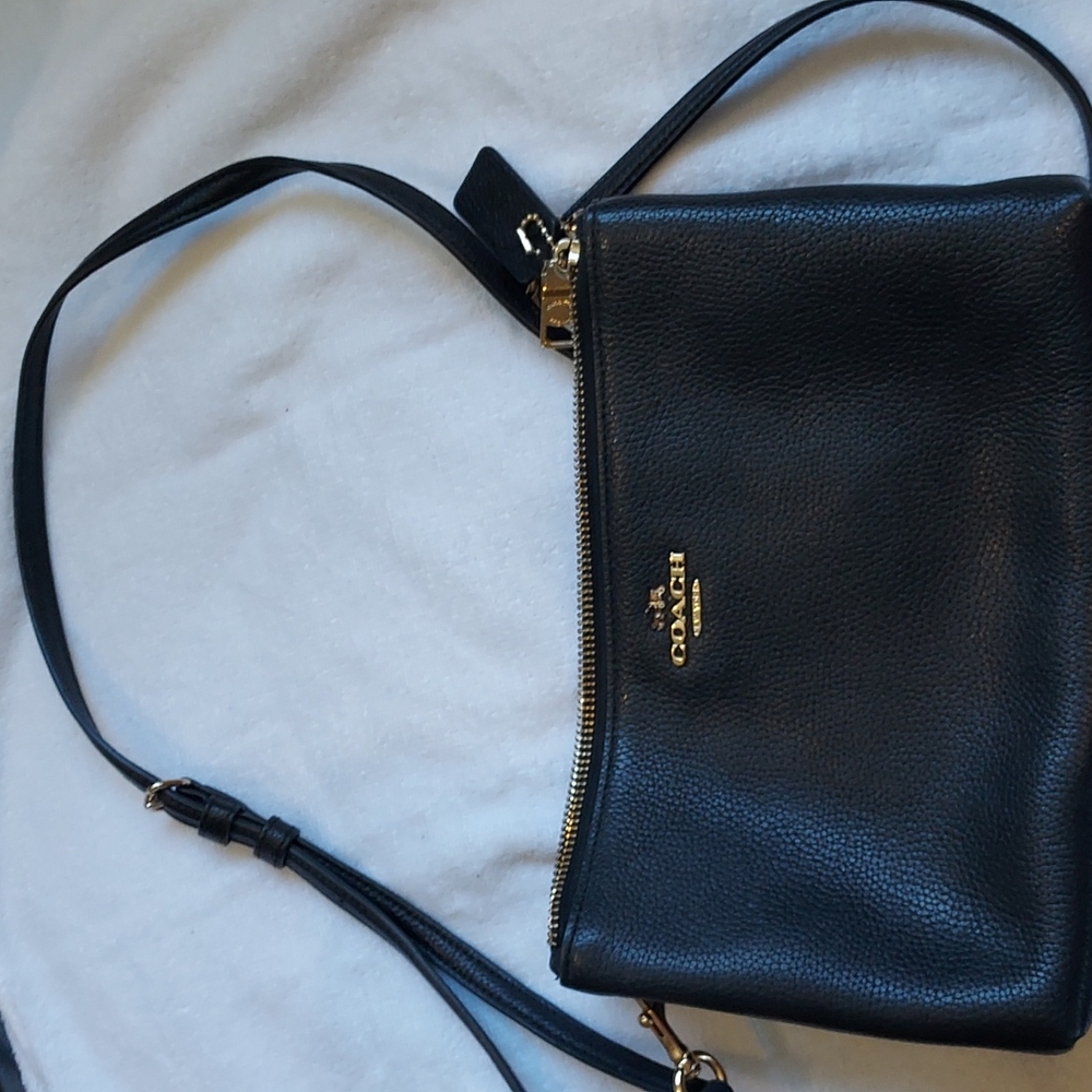 Black Coach Crossbody